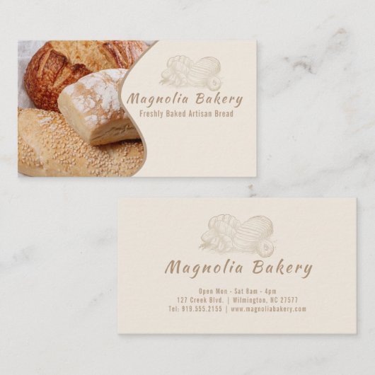 パン品種 名刺 (正面/裏面)