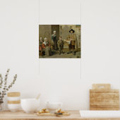 パン売り手と水の輸送業者 ポスター (キッチン)