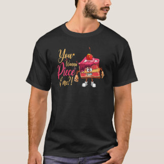 パン好き・バター好きのための「私の一部が欲しいの?」 Tシャツ