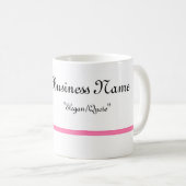 パン屋かベーカリーまたはペーストリー作りの職人のコーヒーまたは茶またはココアマグ1 コーヒーマグカップ (正面右)