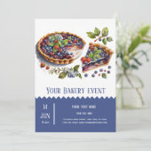 パン屋さんの焼き物イベント 招待状 (スタンド正面)