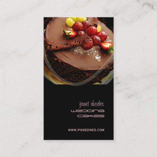 パン屋さん、パン屋さんの名刺 名刺 (正面)