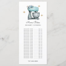 パン屋さん 水彩画 風の焼き菓子ツール