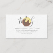 パン屋のケーキのポップのケーキの装飾者 名刺 (裏面)