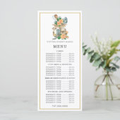 パン屋のケーキデザイナー 水彩画 調理器具 メニュー (スタンド正面)