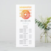 パン屋のパン職人 ドーナツ パティシエ 価格リスト メニュー (スタンド正面)