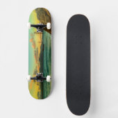 パン屋のビーチの日没 スケートボード (正面)