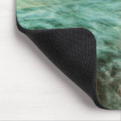 パン屋のビーチの日没 マウスパッド (コーナー)