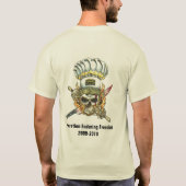 パン屋の人のTシャツ Tシャツ (裏面)