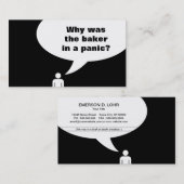 パン屋の冗談 名刺 (正面/裏面)