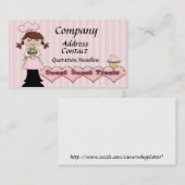 パン屋の名刺 名刺 (正面/裏面)