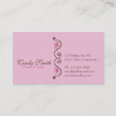 パン屋の名刺 名刺 (裏面)