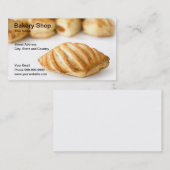パン屋の店 名刺 (正面/裏面)
