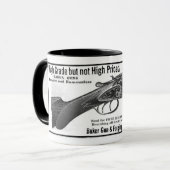 パン屋の散弾銃の広告 マグカップ (正面左)