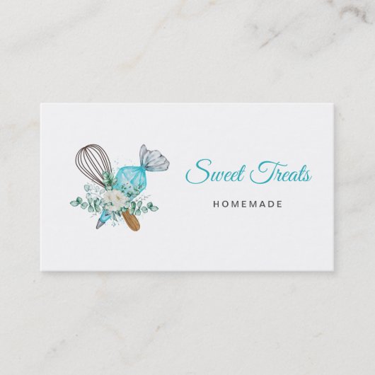 パン屋の泡立て器 名刺 (正面)