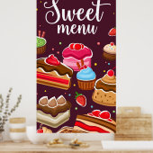 パン屋の焼き菓子 ポスター (キッチン)