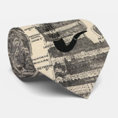 パン屋の通りのタイ ネクタイ (ロール)