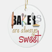 パン屋はいつも甘い セラミックオーナメント (左)
