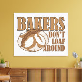 パン屋はパンを食わないのまわりに キャンバスプリント (インサイチュ (リビング))