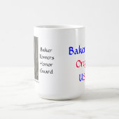 パン屋は儀仗兵-熱いマグそびえています コーヒーマグカップ (中央)