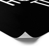 パン屋は自分のパンの働き方を知っているベーキングパン ポスター (角)