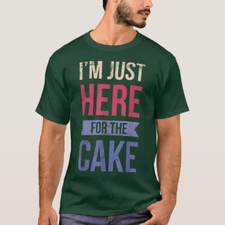パン屋やベーキングファンのケーキを食べに来た Tシャツ