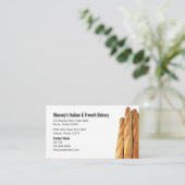 パン屋ダースの名刺 名刺 (スタンド正面)