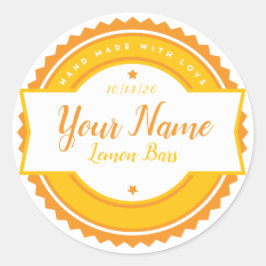 パン屋ラベル キッチンステッカー ラウンドシール