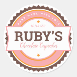 パン屋ラベル キッチンステッカー ラウンドシール