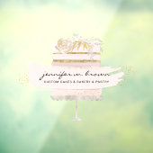 パン屋 パティスリー グリッター ケーキ ウィンドウサイン (シート3)