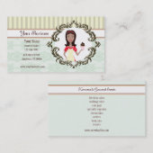 パン屋、ベーカリー、ペーストリー作りの職人の名刺 名刺 (正面/裏面)