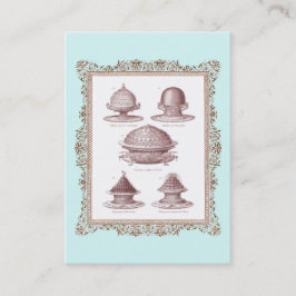 パン屋、ペーストリー作りの職人のヴィンテージのスタイルの名刺 名刺