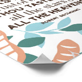 パン引用文by Robert Browning ポスター (角)