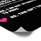 パン性的な定義ゲイプライドLGBT ポスター (角)