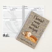 パン日記スパイラルノート ノートブック (内側)