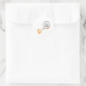 パン最高のを切って以来のもの ラウンドシール (バッグ)