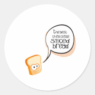 パン最高のを切って以来のもの ラウンドシール