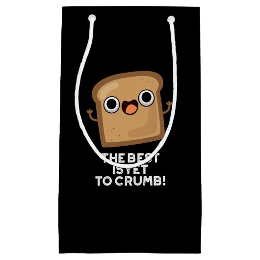 パン最高のプンダークBGおもしろいはまだ粉々になる スモールペーパーバッグ (正面)