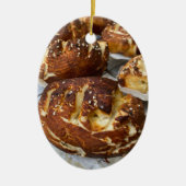 パン焼いたのパン セラミックオーナメント (正面)