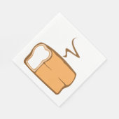 パン焼いたの塊 スタンダードランチョンナプキン (角)