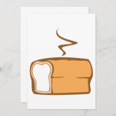 パン焼いたの塊 招待状 (正面/裏面)