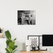 パン焼き器, 1917.ヴィンテージ写真 ポスター (ホームオフィス)