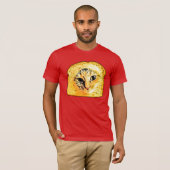 パン猫 Tシャツ (正面フル)