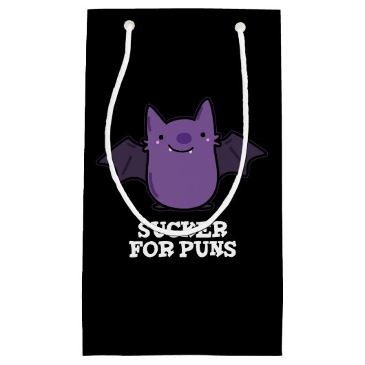 パン用スクカーおもしろいベビーこうもりプンダークBG スモールペーパーバッグ (正面)