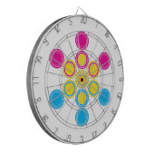 パン神聖な円 ダーツボード (正面左)