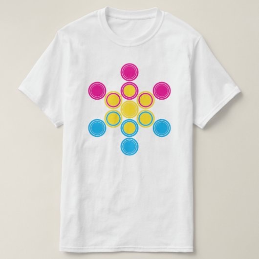 パン神聖な円 Tシャツ (デザイン正面)