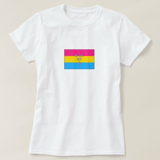 パン私たちは… Tシャツ (デザイン正面)