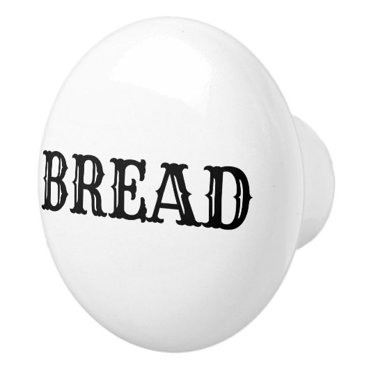 パン箱または引出しヴィンテージスタイルセラミックプル セラミックノブ (右)