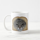 パン粉でまぶされた猫 コーヒーマグカップ (左)