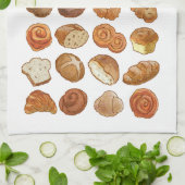 パン粉でまぶして下さいパターン台所タオル16"をx 24" キッチンタオル (折り畳み)